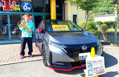 日産 ノートオーラNISMO納車！