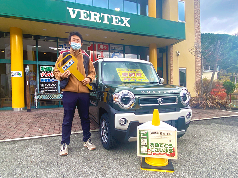 ハスラーハイブリッドXご納車