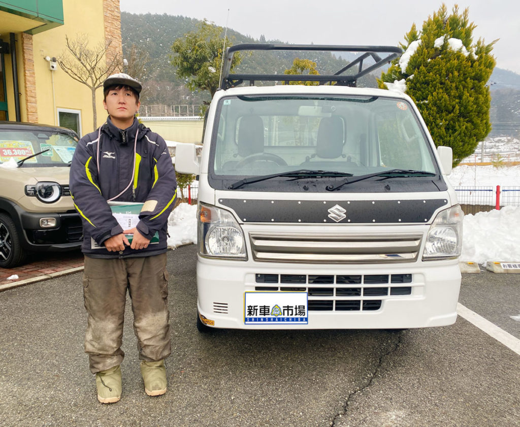 朝来市和田山キャリイトラック納車