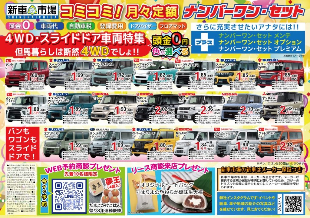 2026年2月新車乗換え下取り強化！